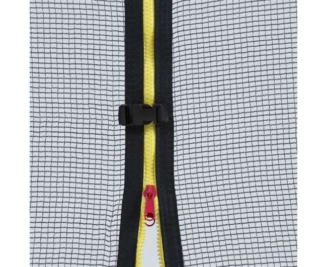 Батут с сеткой DFC Trampoline Fitness 12 ft blue