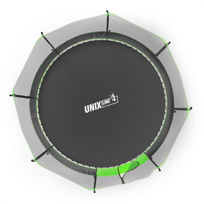 Батут UNIX Line 12 ft UFO Green Батут UNIX Line 12 ft UFO Green