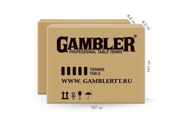 Теннисный стол GAMBLER Edition Indoor GREEN Теннисный стол GAMBLER Edition Indoor GREEN