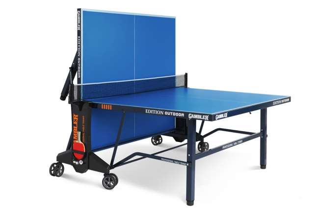 Теннисный стол всепогодный GAMBLER Edition Outdoor BLUE Теннисный стол всепогодный GAMBLER Edition Outdoor BLUE