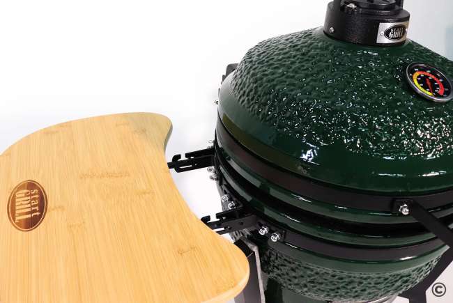 Керамический гриль-барбекю Start Grill 16 дюймов (зеленый) (39,8 см) Керамический гриль-барбекю Start Grill 16 дюймов (зеленый) (39,8 см)