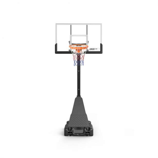 Баскетбольная стойка UNIX Line B-Stand-TG 54x32" R45 H230-305 см Баскетбольная стойка UNIX Line B-Stand-TG 54x32" R45 H230-305 см