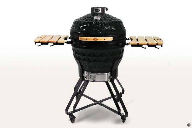 Керамический гриль-барбекю Start Grill 24 дюйма (черный) (61 см) Керамический гриль-барбекю Start Grill 24 дюйма (черный) (61 см)