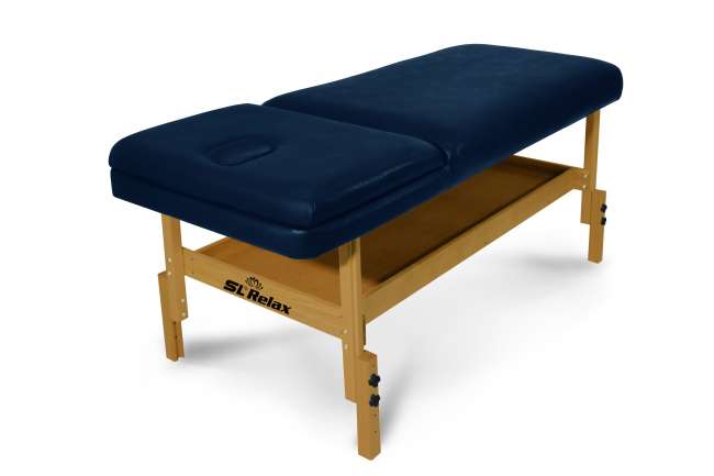 Массажный стол стационарный Start Line Relax Comfort синий Массажный стол стационарный Start Line Relax Comfort синий
