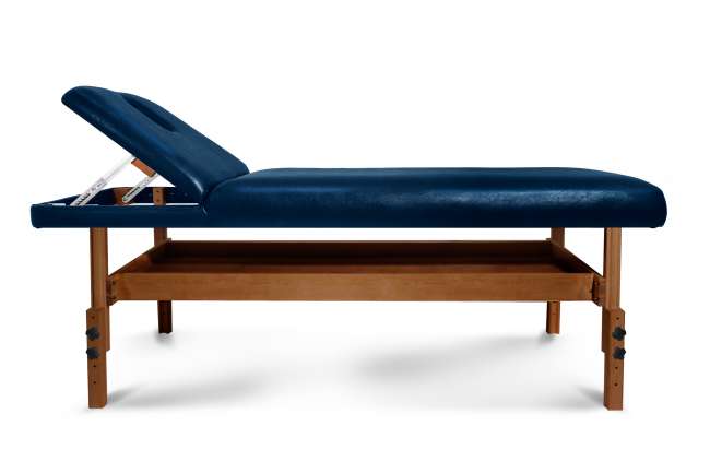 Массажный стол стационарный Start Line Relax Comfort синий Массажный стол стационарный Start Line Relax Comfort синий