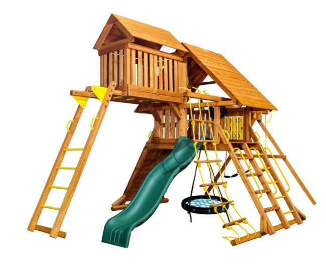 Игровая площадка Playgarden Original Castle с пентхаусом Игровая площадка Playgarden Original Castle с пентхаусом