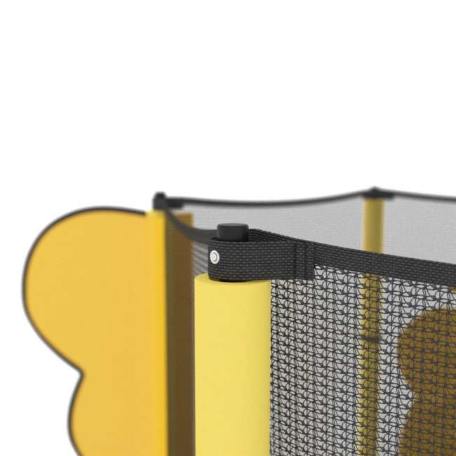 Батут с сеткой UNIX line 4.6 ft BEE (140 cm)