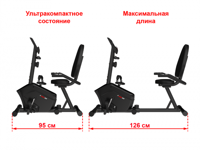 Велотренажер UNIXFIT BR-340 Compact Велотренажер UNIXFIT BR-340 Compact