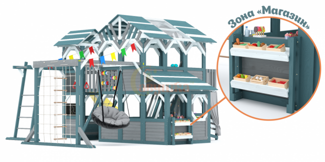 Детский игровой комплекс Савушка PlayHouse-5 Детский игровой комплекс Савушка PlayHouse-5