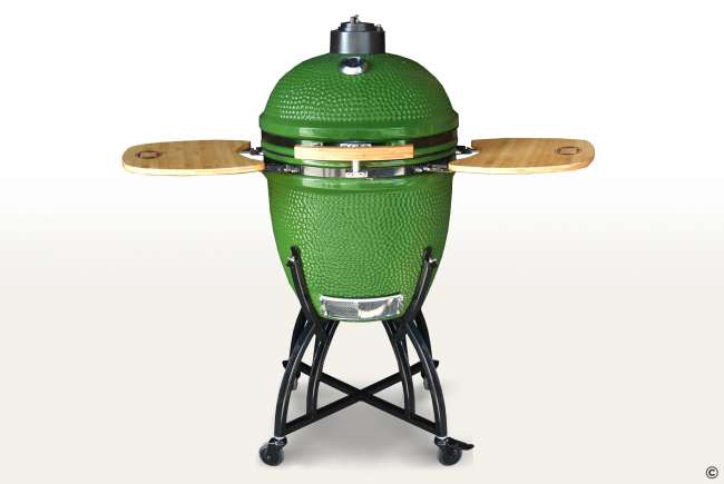 Керамический гриль-барбекю Start Grill 22 дюйма (зеленый) (57см) Керамический гриль-барбекю Start Grill 22 дюйма (зеленый) (57см)