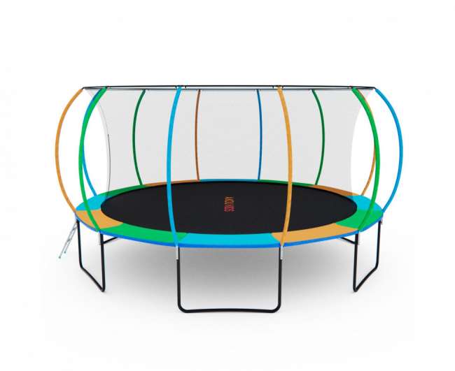 Батут с сеткой DFC A.KOU KIDS 16 ft (488 см) с лестницей Батут с сеткой DFC A.KOU KIDS 16 ft (488 см) с лестницей