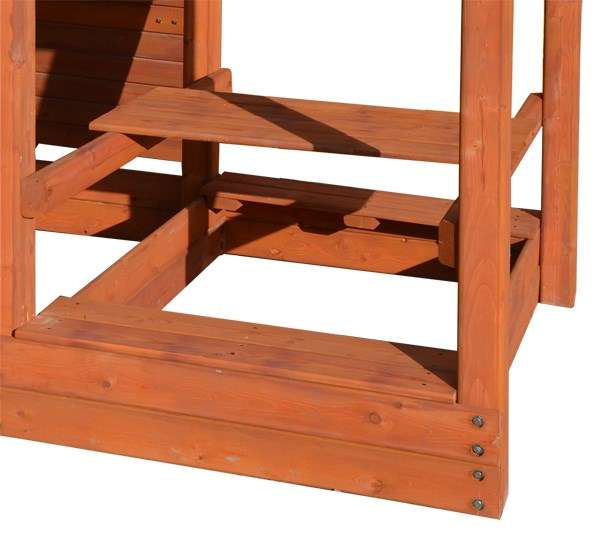 Игровая площадка PlayGarden SkyFort II стандарт со спиральной горкой и рукоходом Игровая площадка PlayGarden SkyFort II стандарт со спиральной горкой и рукоходом