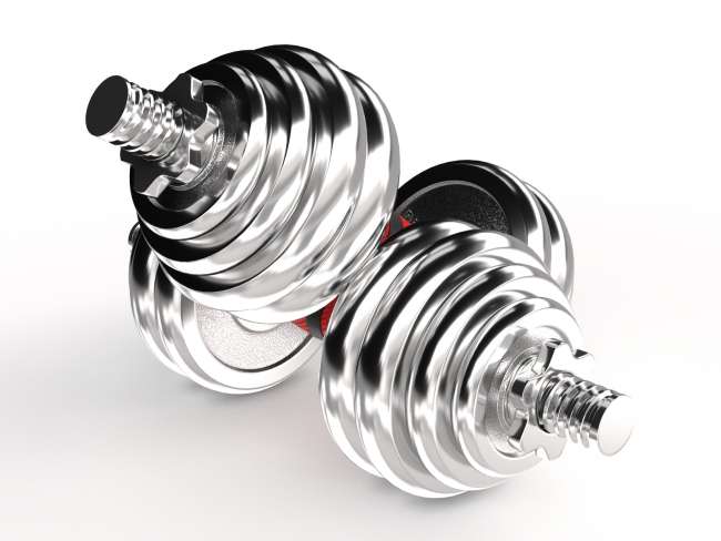 Набор гантелей UNIX Fit в кейсе 30 кг Набор гантелей UNIX Fit в кейсе 30 кг