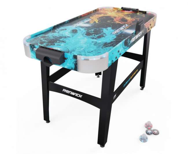 Игровой стол аэрохоккей DFC RENWICK 48" LED 4 ft Игровой стол аэрохоккей DFC RENWICK 48" LED 4 ft