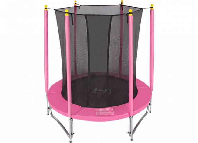 Батут Hasttings Classic 6 ft Pink / Green комплект