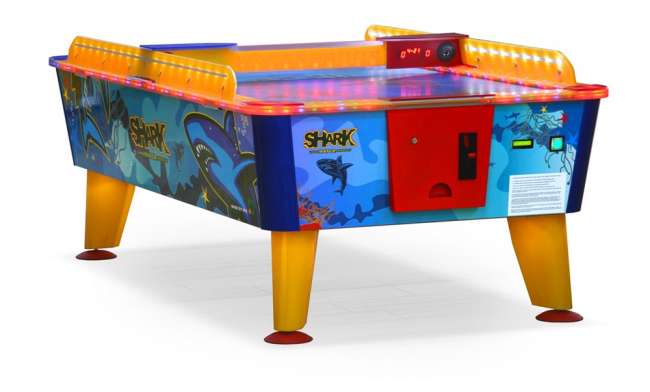 Всепогодный аэрохоккей Wik «Shark» 6 ф (купюроприемник) Всепогодный аэрохоккей Wik «Shark» 6 ф (купюроприемник)