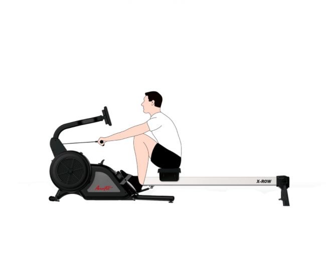 Лыжно-гребной тренажер AeroFit X-ROW