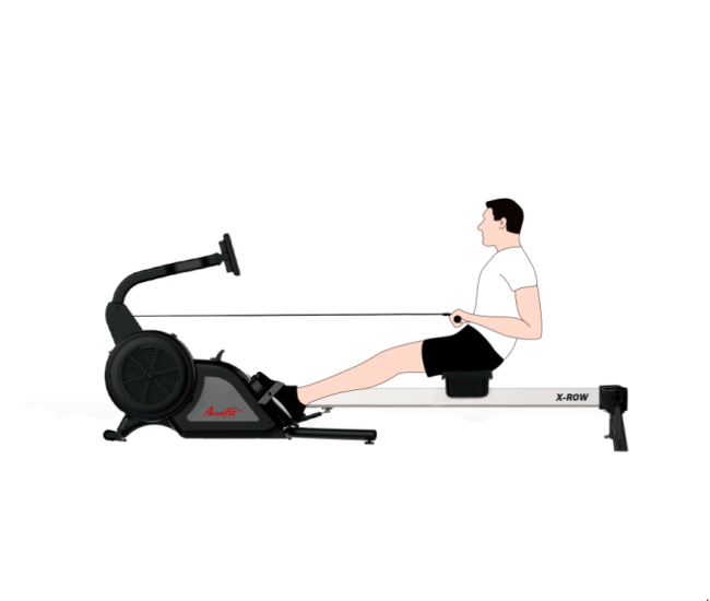 Лыжно-гребной тренажер AeroFit X-ROW