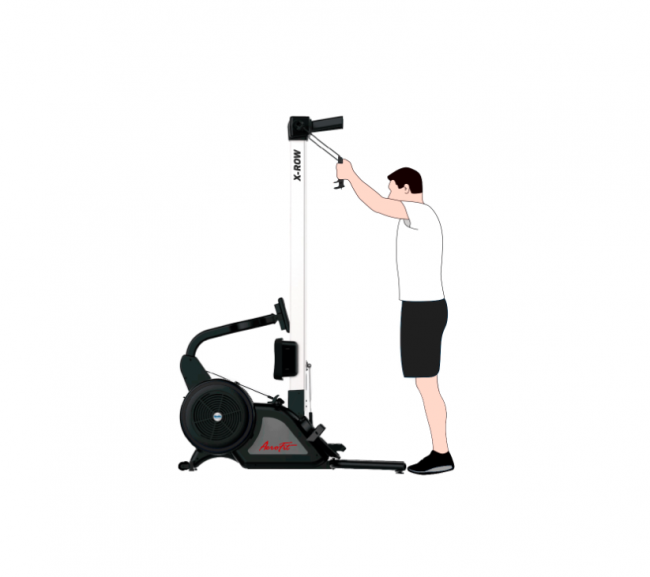 Лыжно-гребной тренажер AeroFit X-ROW