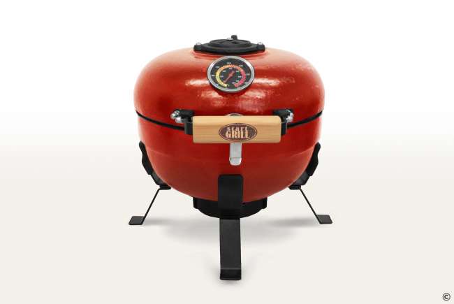 Портативный керамический гриль Start Grill TRAVELLER 12 дюймов (красный) (30,5 см) Портативный керамический гриль Start Grill TRAVELLER 12 дюймов (красный) (30,5 см)