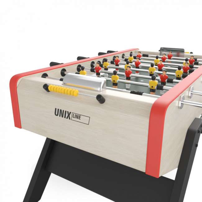Игровой стол Футбол - Кикер UNIX Line Light Wood (140х70см) Игровой стол Футбол - Кикер UNIX Line Light Wood (140х70см)