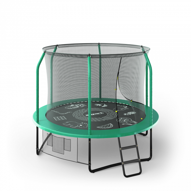 Батут UNIX Line SUPREME GAME 8 ft green Батут UNIX Line SUPREME GAME 8 ft green