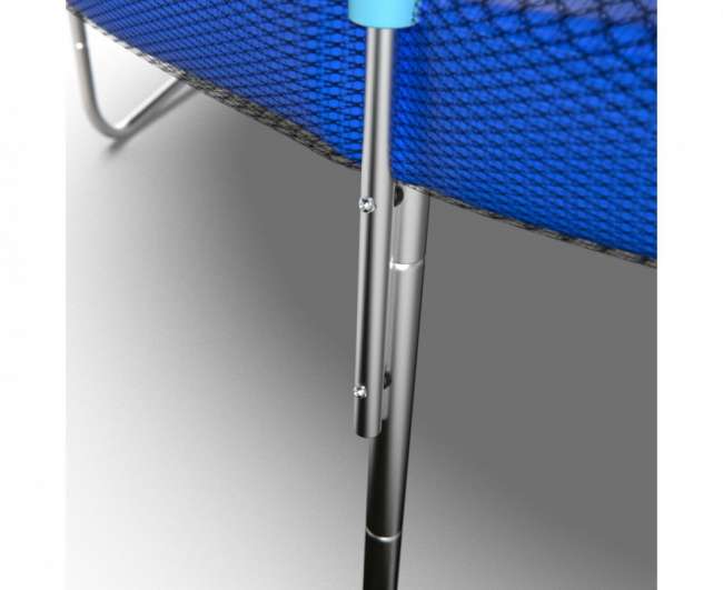 Батут с сеткой DFC Trampoline Fitness 14 ft синий Батут с сеткой DFC Trampoline Fitness 14 ft синий
