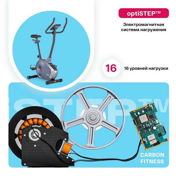 Велотренажер домашний CARBON FITNESS U50 Велотренажер домашний CARBON FITNESS U50