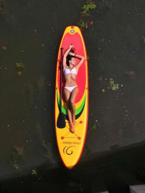 SUP-борд HIKEN WATER Yellow 11'6 SUP-борд HIKEN WATER Yellow 11'6