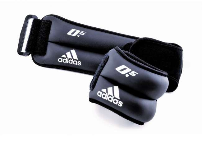 Утяжелители Adidas на запястья/лодыжки (2шт х 0.5кг) Утяжелители Adidas на запястья/лодыжки (2шт х 0.5кг)