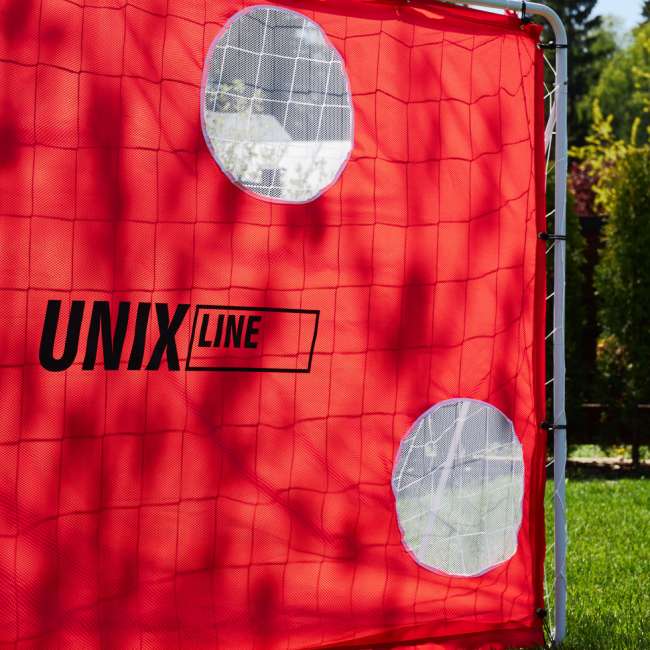 Ворота футбольные переносные UNIX Line стальные 217x153 см с мишенями FGSL217_153PT Ворота футбольные переносные UNIX Line стальные 217x153 см с мишенями FGSL217_153PT
