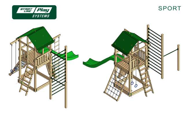 Детский городок Start Line SPORT стандарт Детский городок Start Line SPORT стандарт